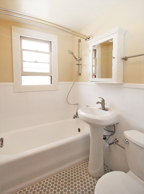 Floor plan for studio, 1 bath, 550 sqft